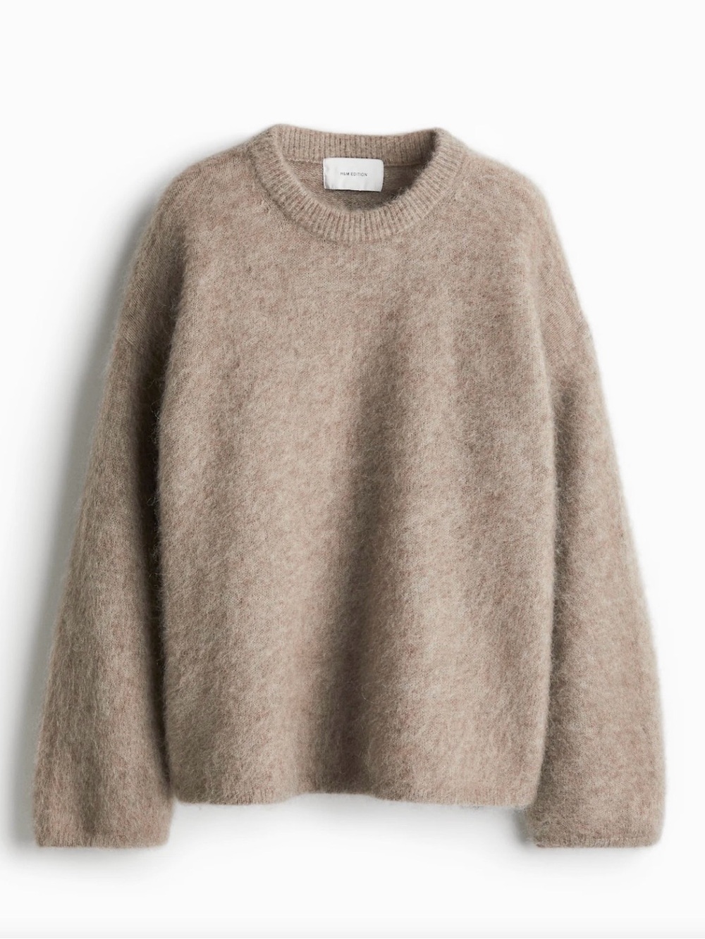 H&M Edition Oversized Mohair-blend Sweater (XS)